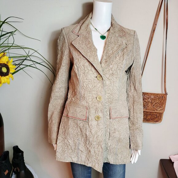 Vintage Anonymous John Carlisle leather jacket - Picture 4 of 8